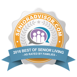 SeniorAdvisor.com Best of Senior Living 2016