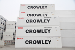 In November 2015, Crowley put 400 new 40-foot high-cube refrigerated containers (leased reefers) into service throughout the Caribbean Basin just in time for peak reefer season.