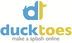 Ducktoes Computer Services online marketing and Calgary SEO services logo.