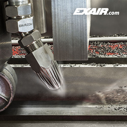 EXAIR's new 1 NPT Swivel Fitting