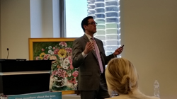 AmSpa founder Alex Thiersch presents during Chicago's Medical Spa Boot Camp in 2015.