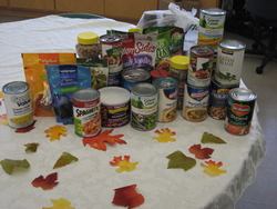Gotham Motorcycles Holds Food Drive