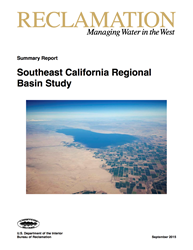 Southeastern California Basin Study Report Cover