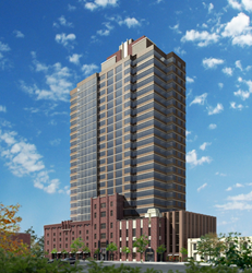 One Rector Street, developed in partnership with O'Neal and New Brunswick, NJ-based Boraie Development, a partnership which gave Newark its renovated movie theater with 3-D capabilities, CityPlex12, is a $65 million redevelopment project that will bring t