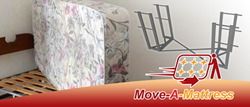 utility patent provides an easy and safe way to transport mattresses