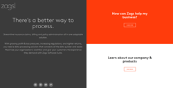 Zags Insurance Software Website