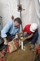 Indiana environmental consultants conduct a vapor intrusion investigation