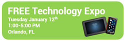 Free Tech Expo Admission and Parking 1/12/16 Orlando FL