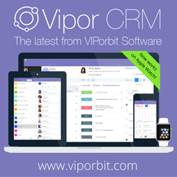 Vipor CRM version 1.5 introduces Apple Watch Features
