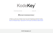 A look at the kodekey.com website