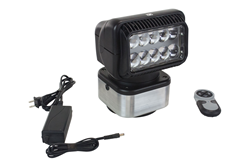 36 Watt LED Remote Controlled Spotlight with Lithium Ion Battery