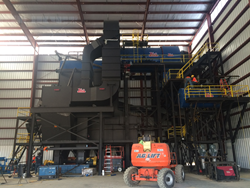 Hurst Boiler 1600 HP Poultry Litter Boiler, Prestage Installation