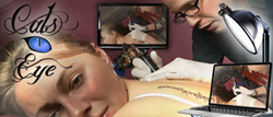 The Cats Eye tattoo light is ideal for every artist!