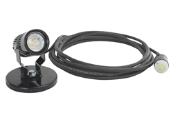 LED Spotlight Equipped with a 100 lbs. grip magnetic base and 25' cord