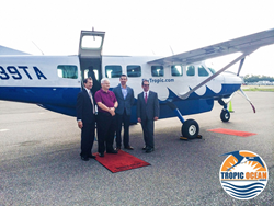 Tropic Ocean Airways Inaugural Flight St. Petersburg, Florida