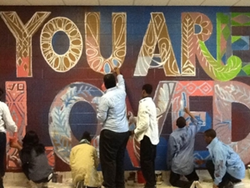 An Alex Cook student mural project