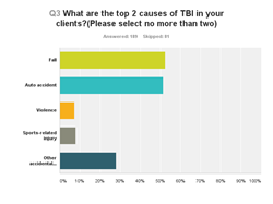 Aging Life Care Professionals surveyed about top causes of TBI