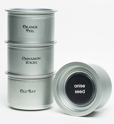 "Custom Magnetic Spice Rack" "spice tin"