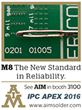 AIM to Highlight Revolutionary M8 Solder Paste at IPC APEX 2016