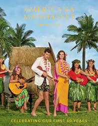 Americana Manhasset Spring 2015 Lookbook Cover