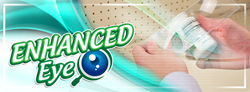 The Enhanced Eye is a Magnifier that could attach to display at stores so customers can read the fine print on merchandise.
