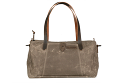 Vitesse Duffel—brown waxed canvas