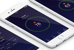 SenseSleep App inside iPhones