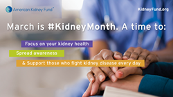 March is National Kidney Month image