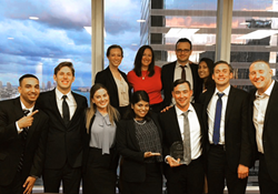 Stetson law school's Vis International Commercial Arbitration team placed first in the pre-moot in Miami.