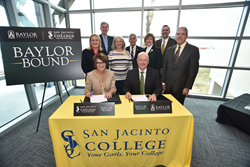 Baylor Bound signing