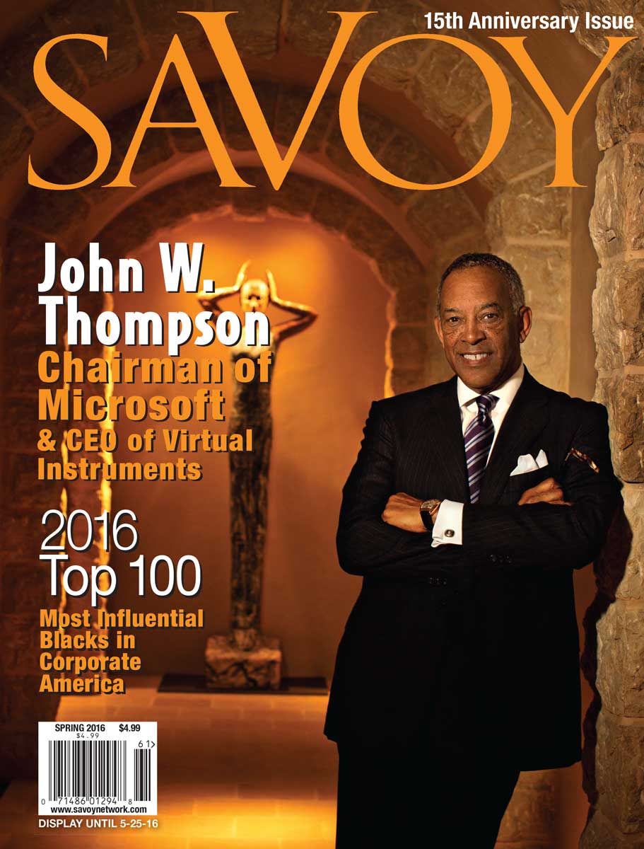 Savoy’s 15th Anniversary Issue features an Exclusive