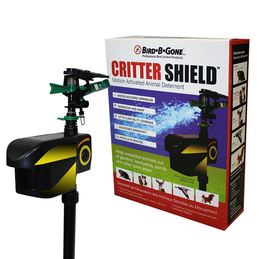 Bird B Gone, Inc. Introduces The Critter Shield ™ Motion-Activated ...