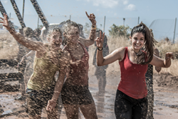 mud run course obstacles