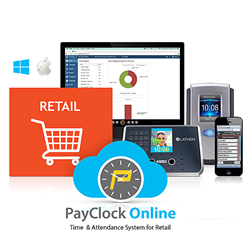 PayClock Online for retail employees