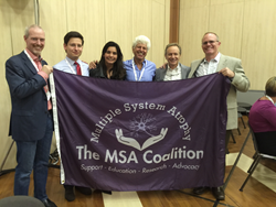 The Multiple System Atrophy Coalition at the 2015 American Autonomic Society Meeting in Stressa Italy