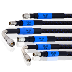 50 GHz and 67 GHz Highly Flexible VNA Test Cables from Pasternack