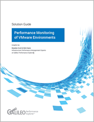 Performance Monitoring of VMware Environments