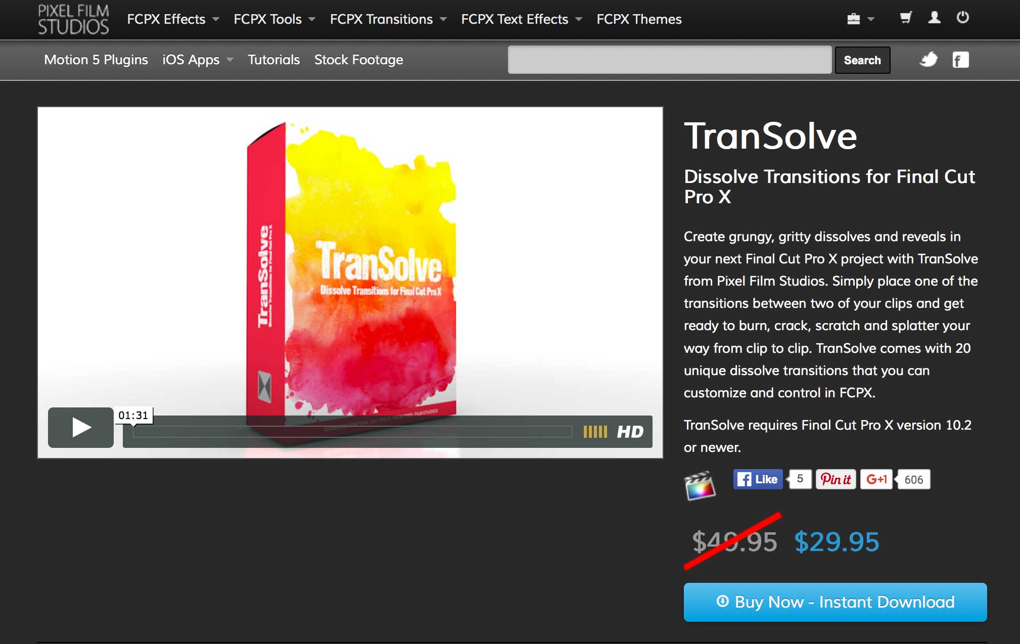 free transitions for final cut pro