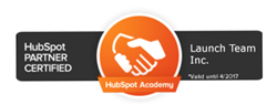Launch Team Certified HubSpot Partner