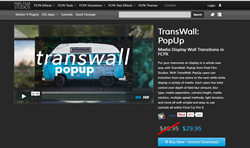 FCPX Transitions - Pixel Film Studios - TransWall Pop Up