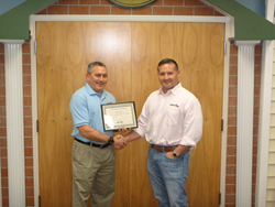Our Town America Franchisee, John Snyder, & President/CEO, Michael Plummer Jr.