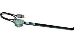 Class 1 Division 2 LED Strip Light with a 20' Cord Terminated in an Explosion Proof Cord Cap