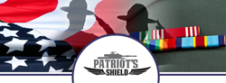 The Patriot’s Shield is an apparel invention specially designed to serve as a military ribbon rack which can be attached to a uniform