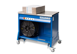 MOM-8 semi-automatic trackless strapping machine