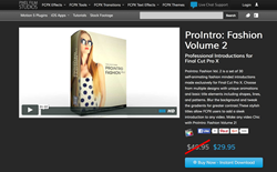 ProIntro Fashion Volume 2 - Pixel Film Studios - FCPX Effects and Plugins