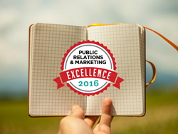 PR and Marketing Excellence Awards logo