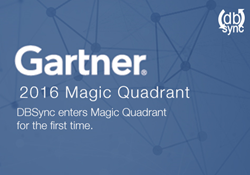 DBSync enters Gartner Magic Quadrant