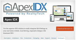 Automated Google site maps automatically submits new search content to Google for Google indexing of agent website pages.