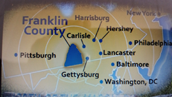 Franklin County PA is in the heart of the Cumberland Valley.