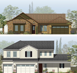 New Home Plans from McCaffrey Homes to be built in the Riverstone community in Madera County, CA